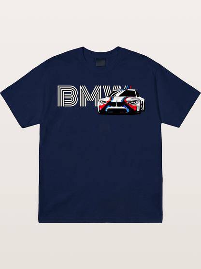 BMW M Series Typography Print Gildan T-shirt