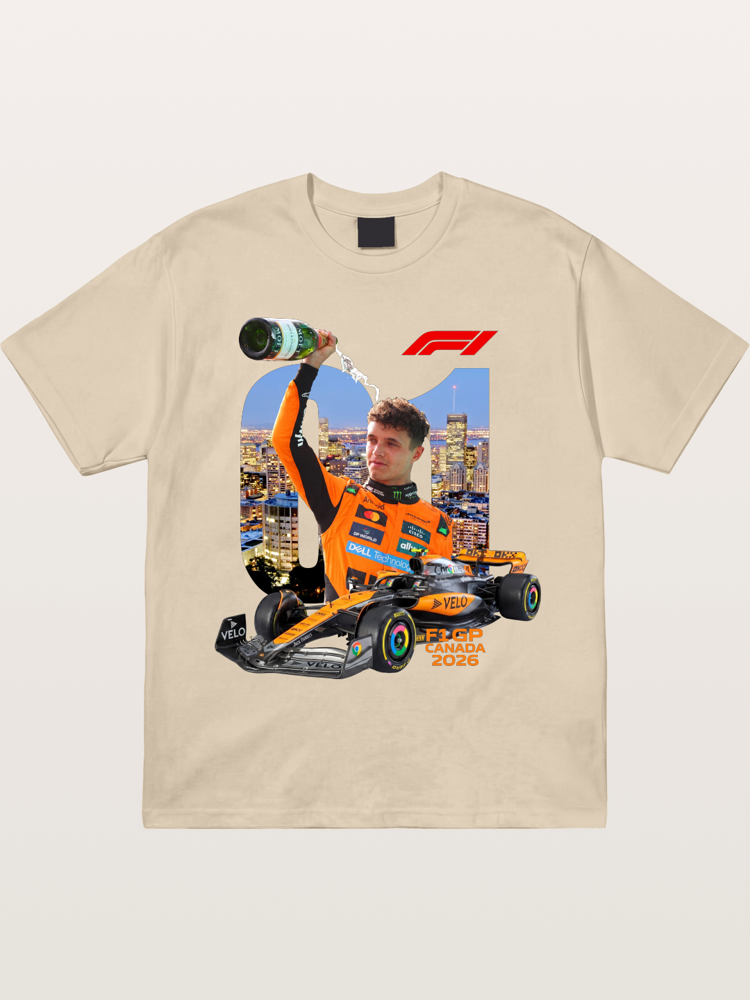 Lando Norris Canada GP 2026 Win Gildan T-shirt