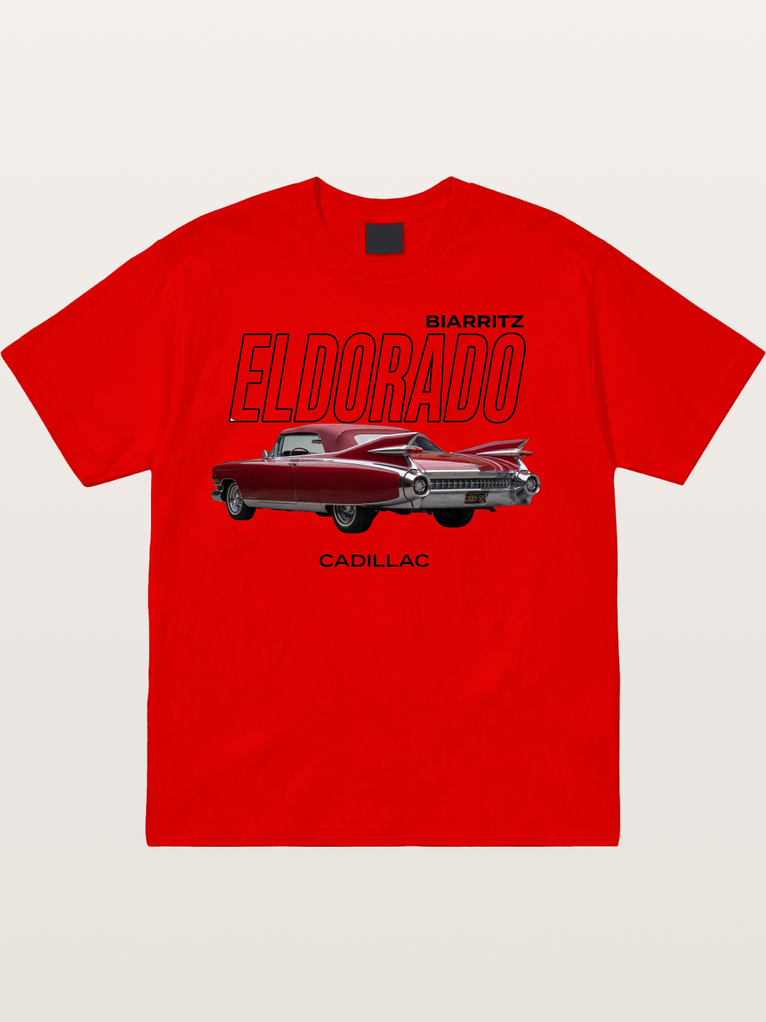 Red Eldorado Cotton T-shirt