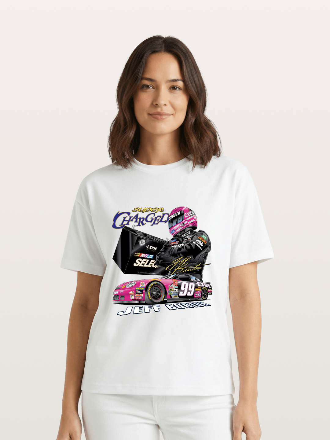Jeff Burton 99 NASCAR Legend Gildan T-shirt