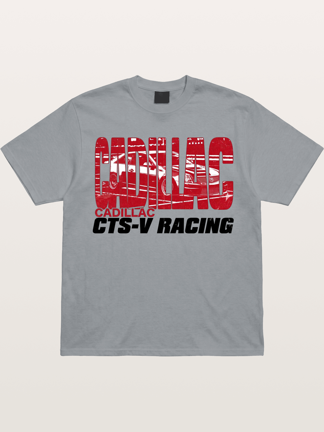 Cadillac CTS-V Racing Typography Gildan T-shirt