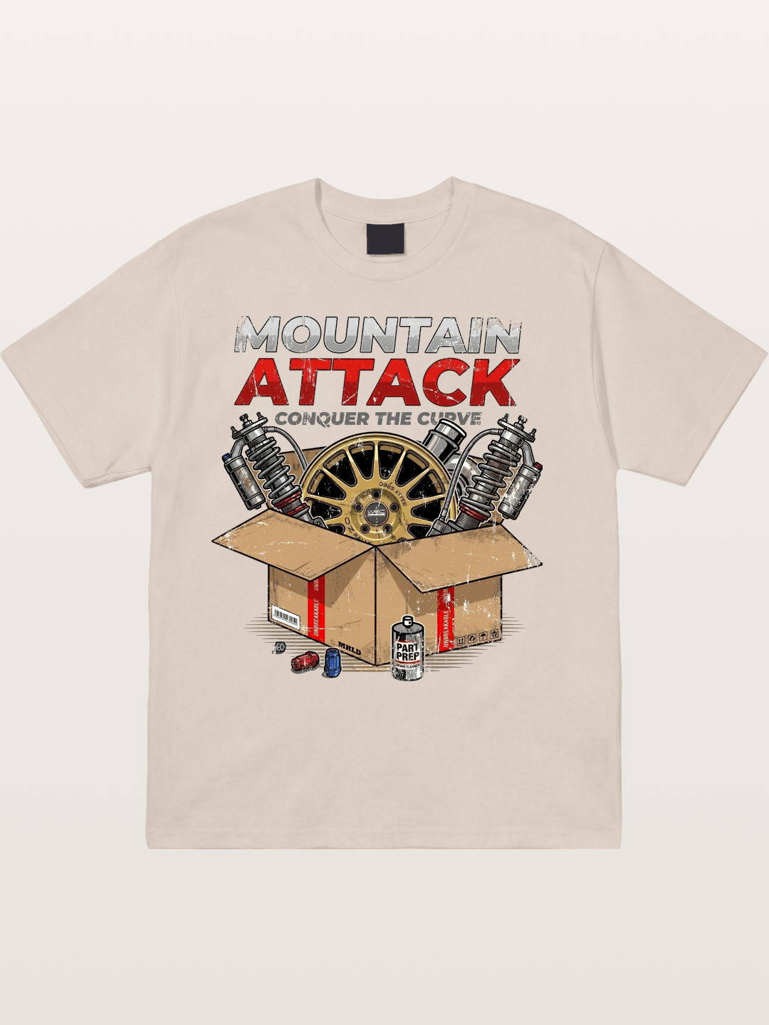 Suspension Box Cotton T-shirt