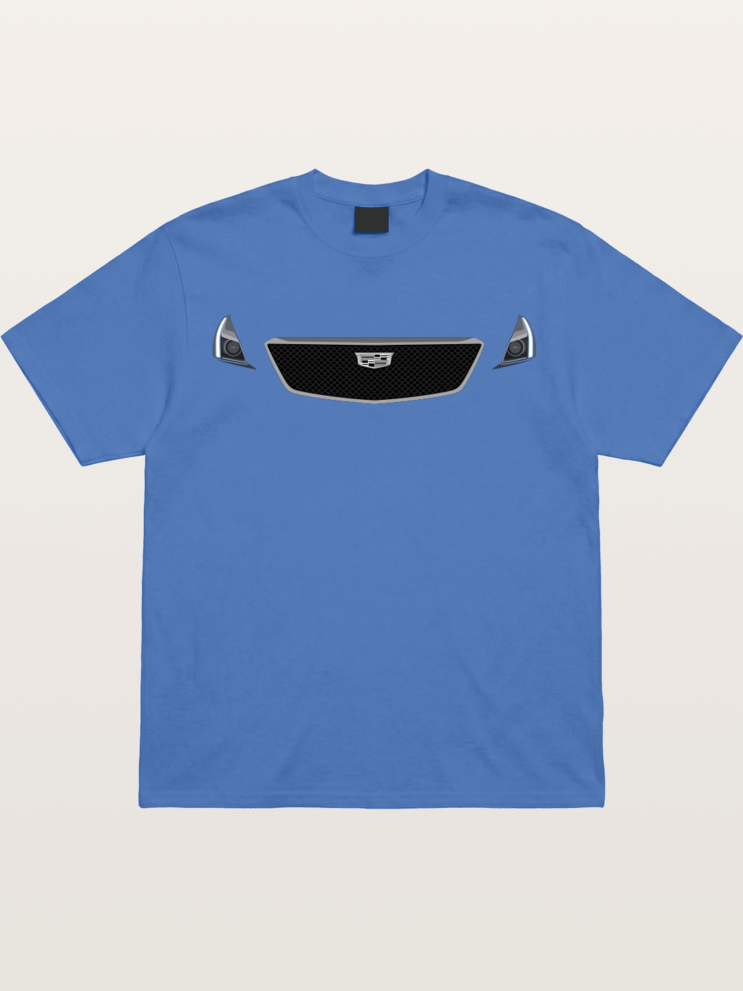 Cadillac Grille and LED Headlights Gildan T-shirt