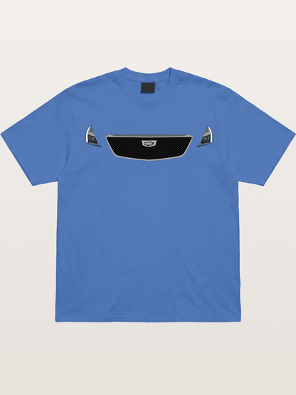 Cadillac Grille and LED Headlights Gildan T-shirt