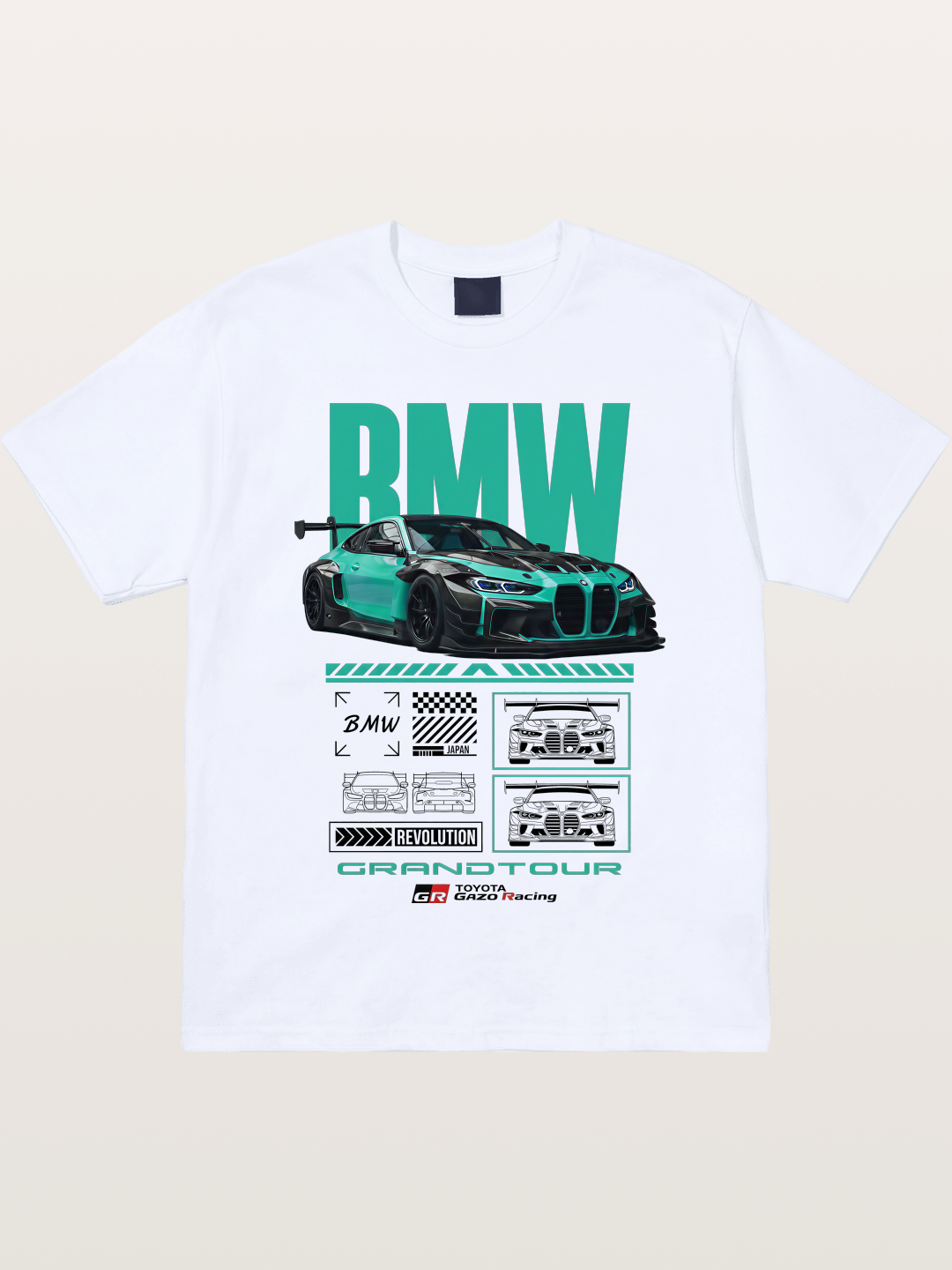 BMW M4 GT3 Technical Design Gildan T-shirt