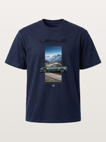 Lexus LC500 Coastal Villa Poster Cotton T-shirt