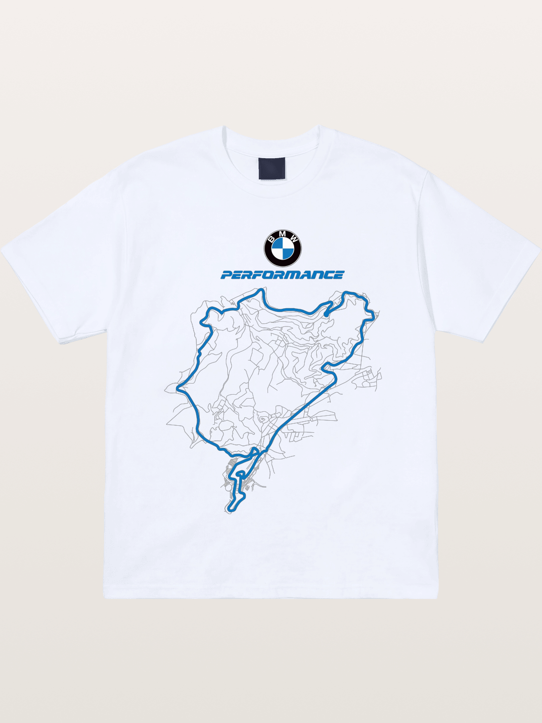 Brazil BMW Performance Track Gildan T-shirt