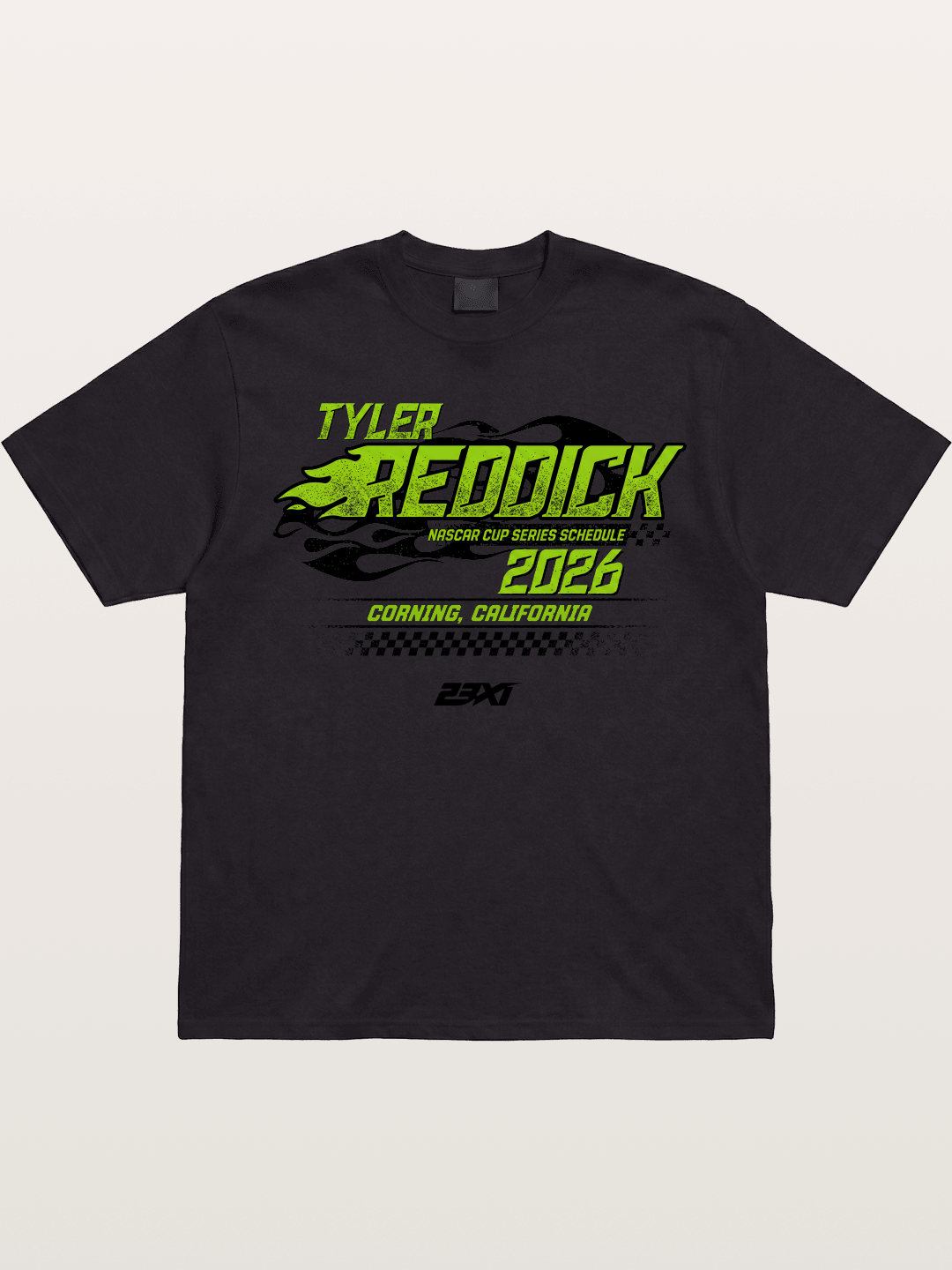 Tyler Reddick 2026 NASCAR Schedule Art Gildan T-shirt