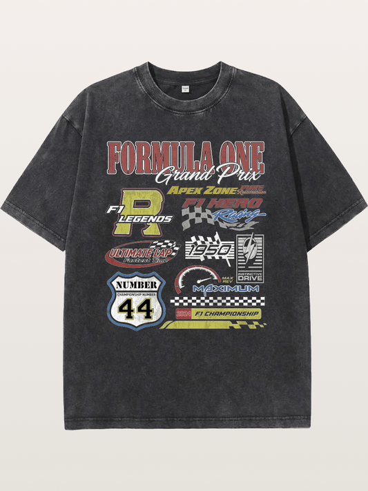 F1  LEGENDS Washed T-shirt