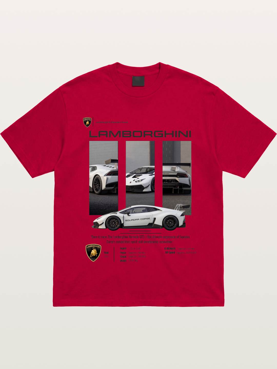 Lamborghini Spec Gildan T-shirt