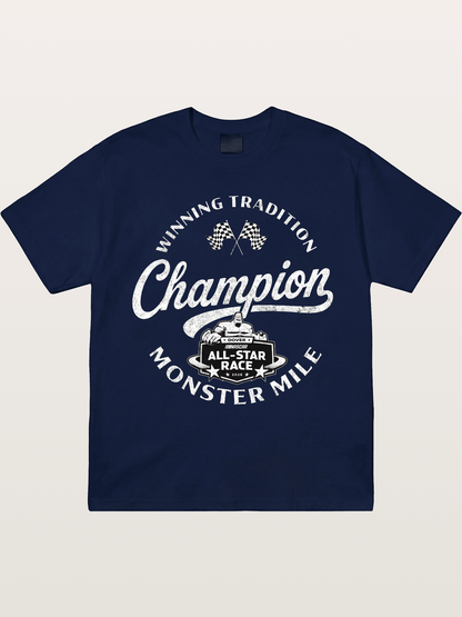 NASCAR Champion Vintage Stamp Design Gildan T-shirt
