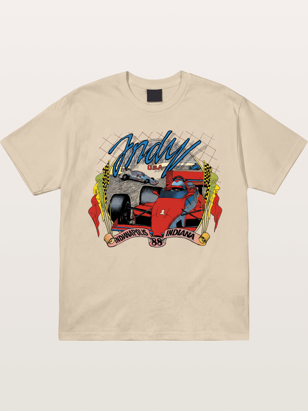 Indy 500 Retro Gildan T-shirt