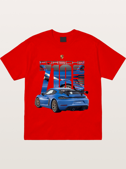 Track Day Fever Cotton T-shirt