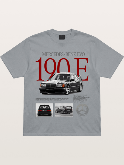 Mercedes-Benz 190E Retro Profile Gildan T-shirt