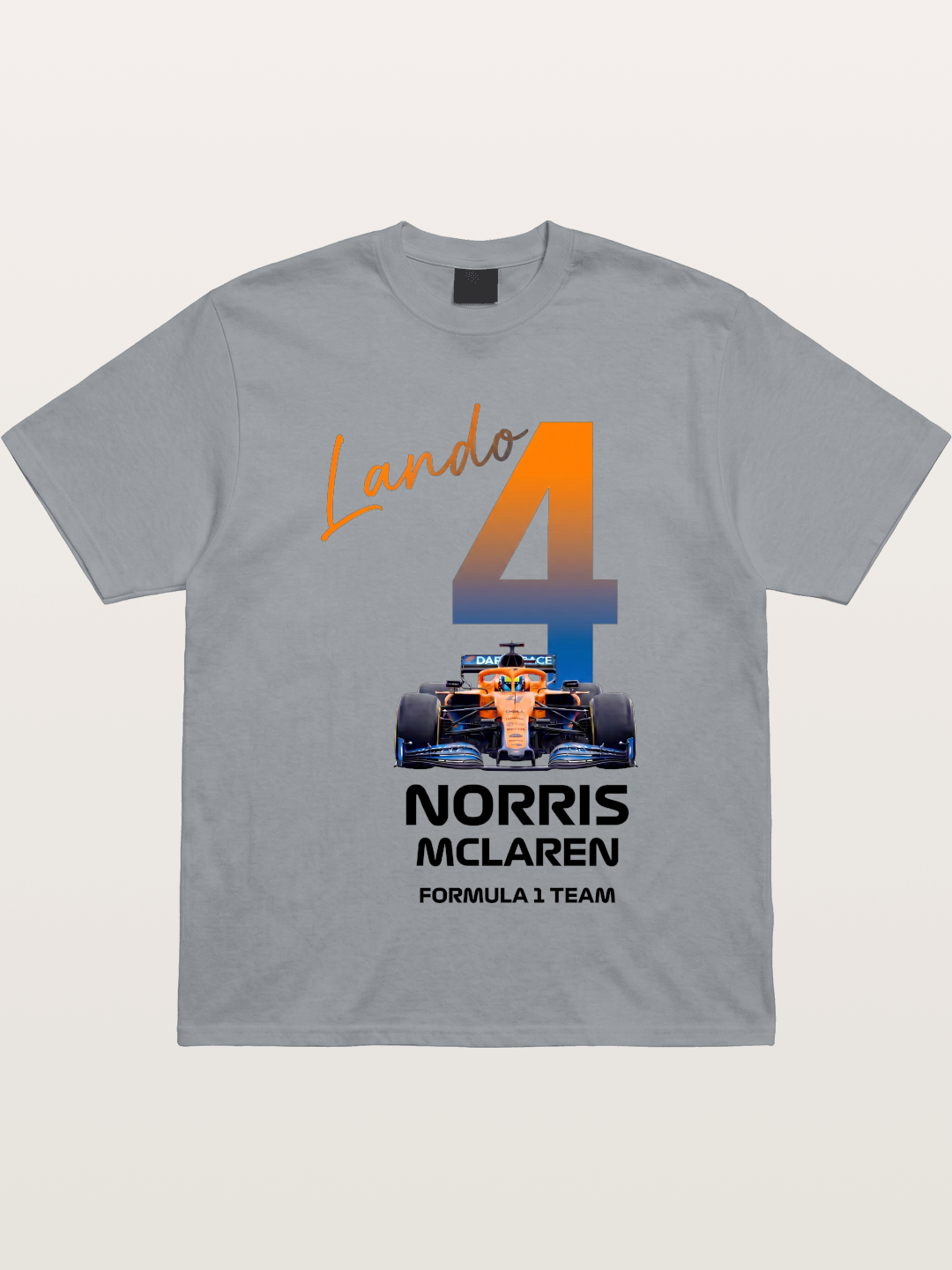 Lando Norris McLaren 4 Graphic Gildan T-shirt