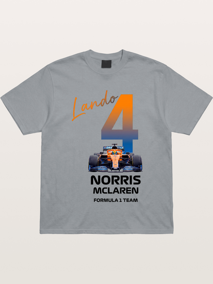 Lando Norris McLaren 4 Graphic Gildan T-shirt