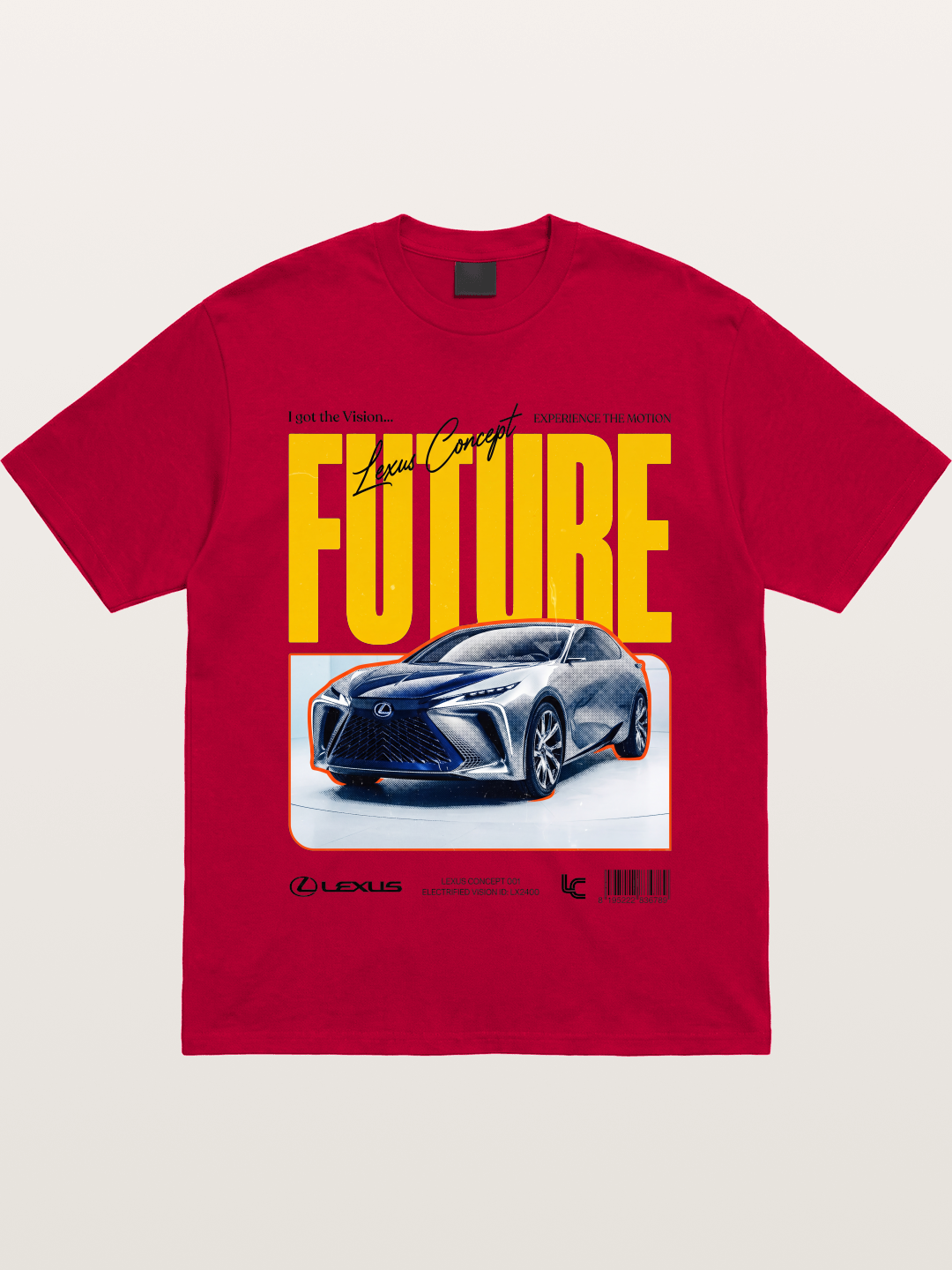 Future Lexus Concept Magazine Gildan T-shirt