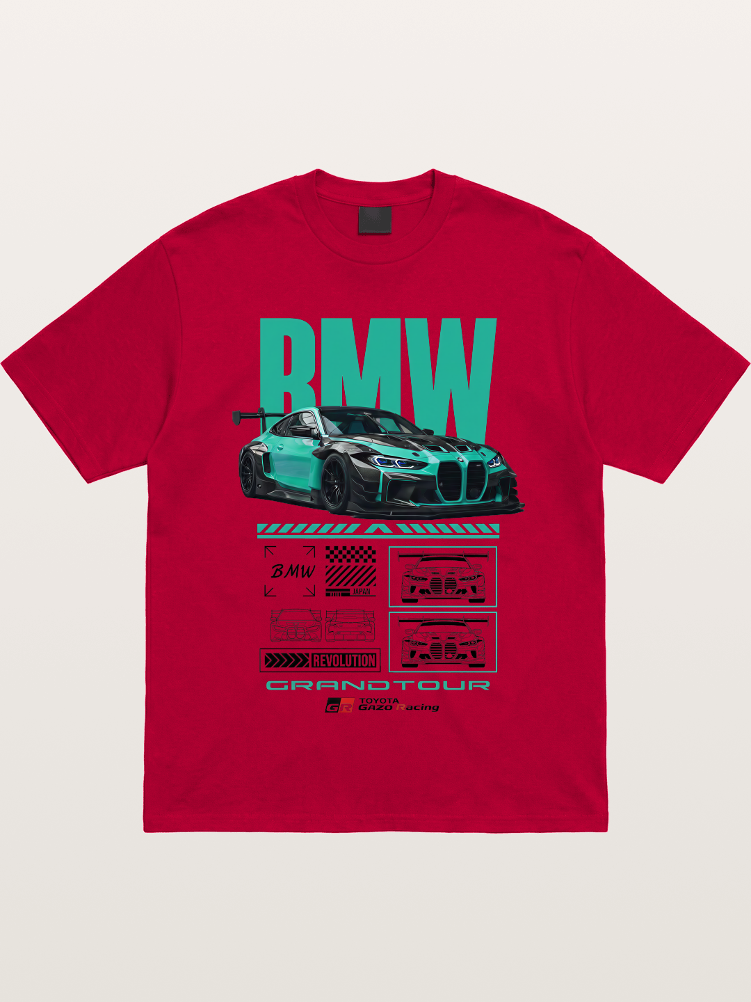BMW M4 GT3 Technical Design Gildan T-shirt