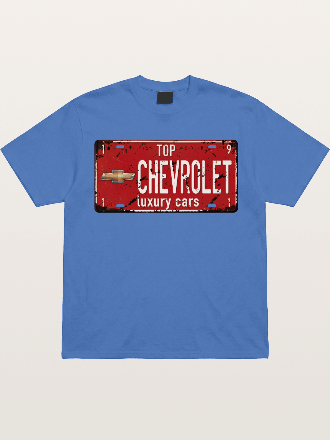Chevrolet License Plate Gildan T-shirt