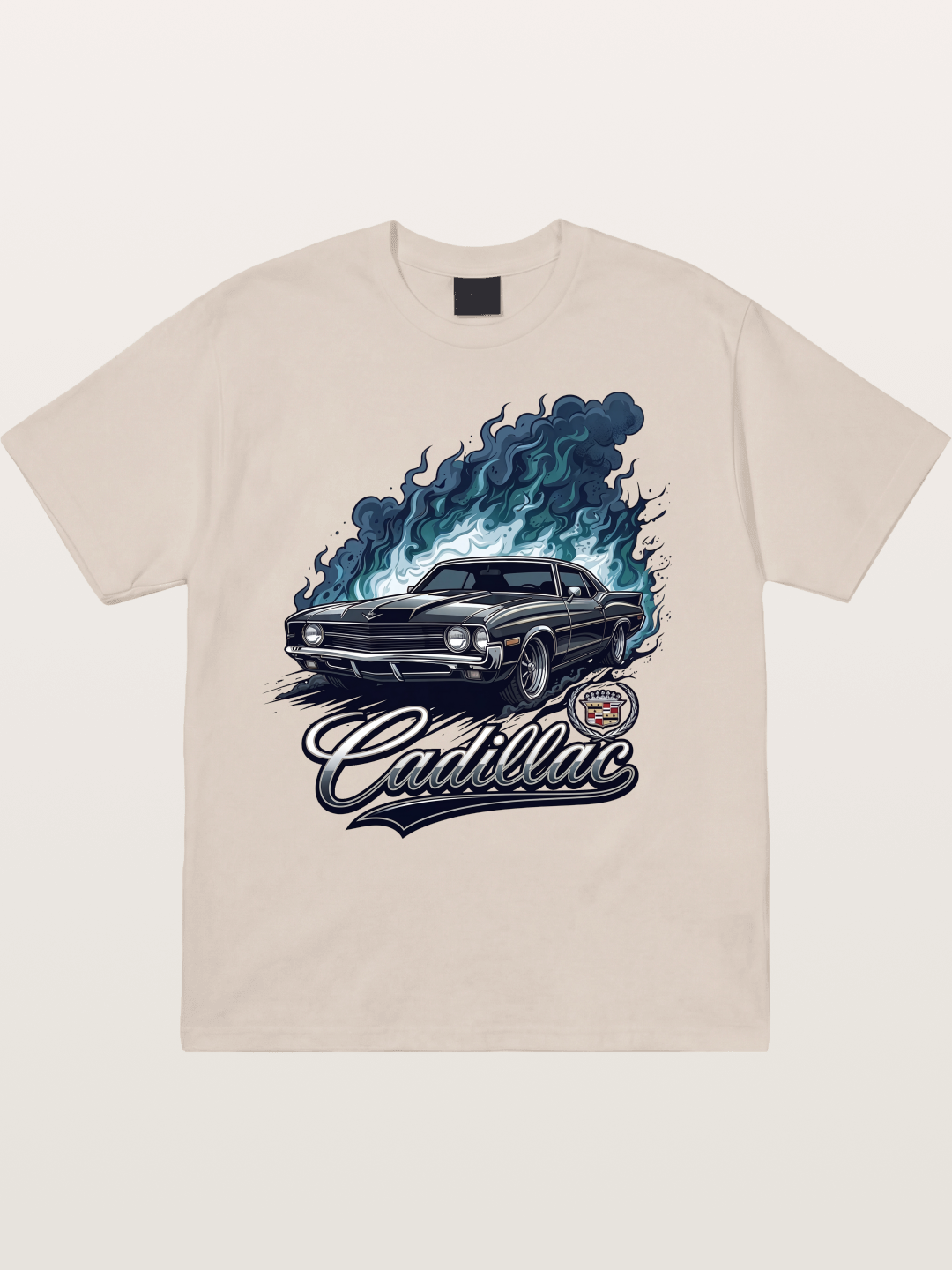 Smoke Burst Luxury Sedan Cotton T-shirt