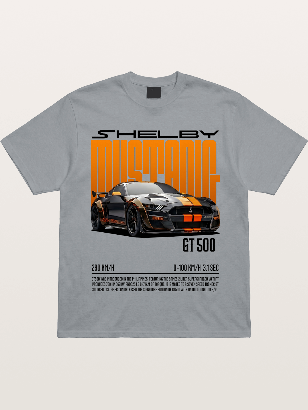 Shelby Mustang GT500 Art Gildan T-shirt