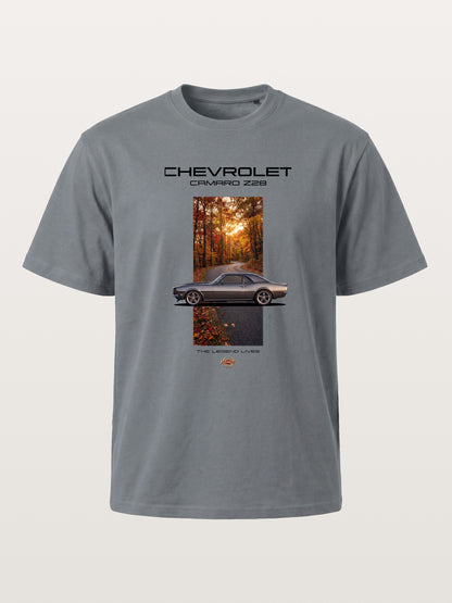Camaro Z28 Desert Sunset Art Cotton T-shirt
