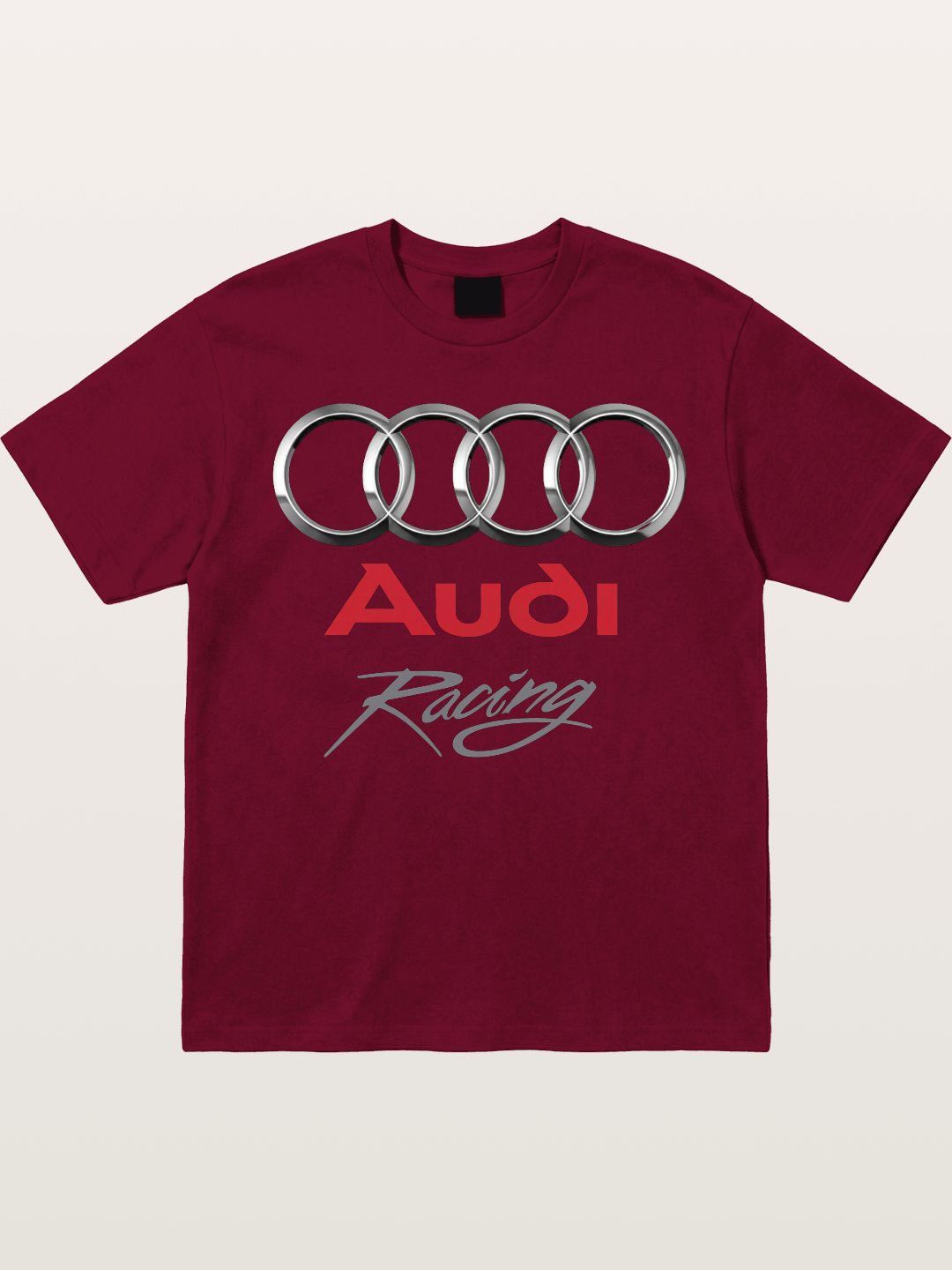 Audi Racing Four Rings Logo Gildan T-shirt