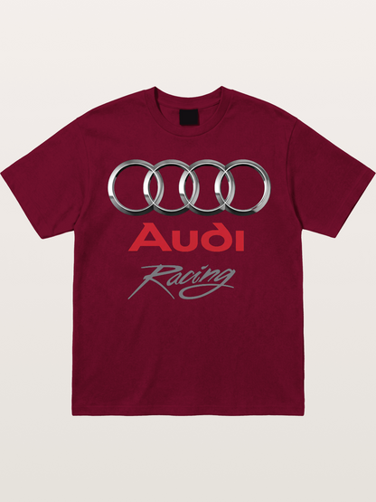 Audi Racing Four Rings Logo Gildan T-shirt