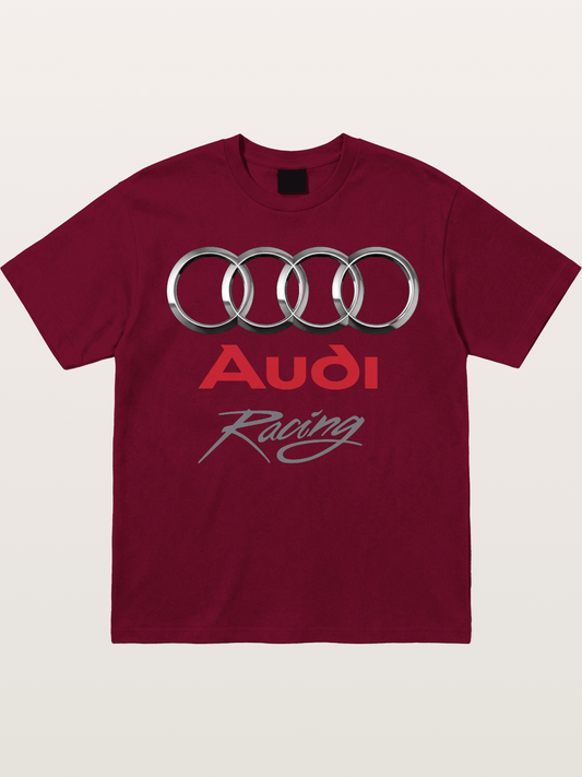 Audi Racing Four Rings Logo Gildan T-shirt