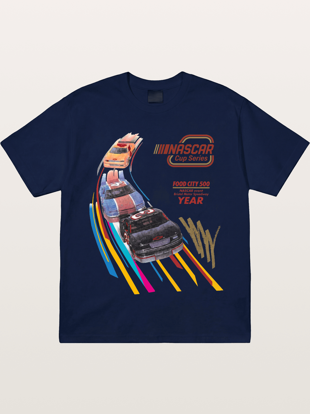 Vintage NASCAR Race Graphic Gildan T-shirt