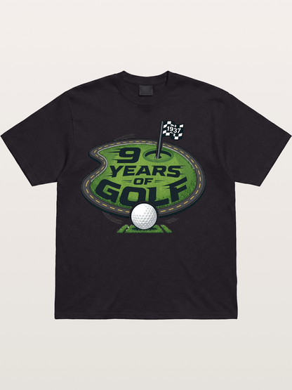 90 Years Golf Cotton T-shirt
