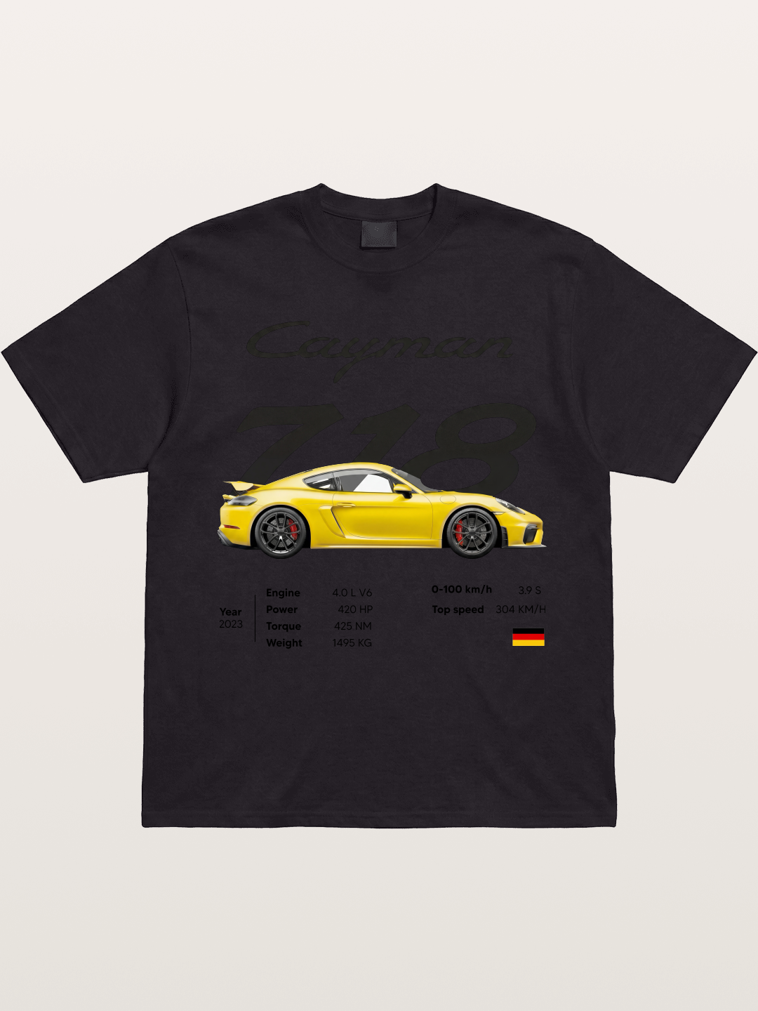 718 Porsche Vibe Gildan T-shirt