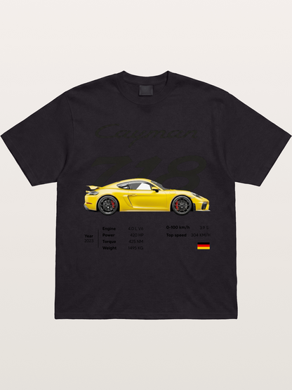 718 Porsche Vibe Gildan T-shirt