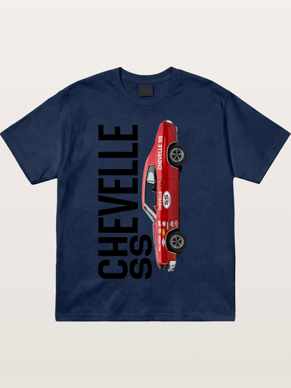 Vertical Speed Cotton T-shirt