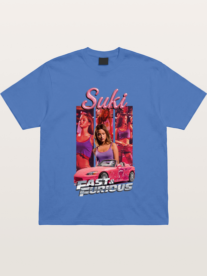 Fast & Furious Pink Crew Gildan T-shirt