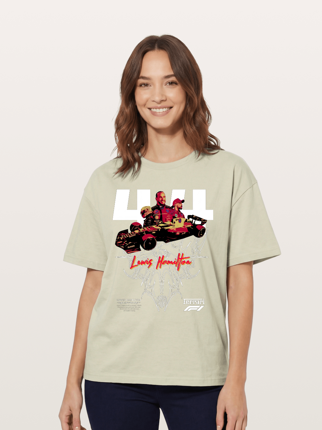 Lewis Hamilton F1 Legend Cotton T-shirt