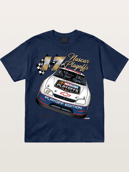 17 Playoff Edition Race Car Cotton T-shirt