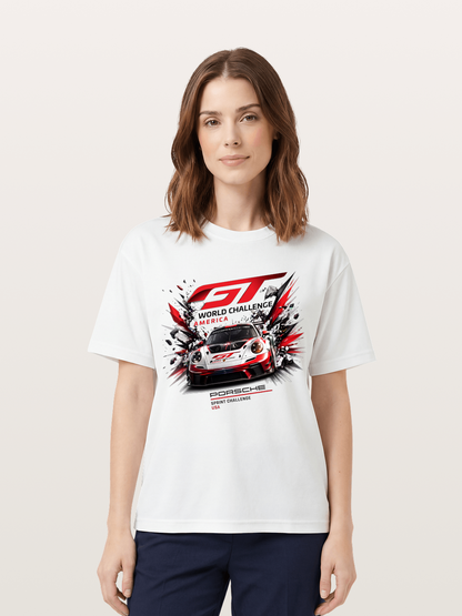 Porsche GT3 Sprint Challenge Art Cotton T-shirt