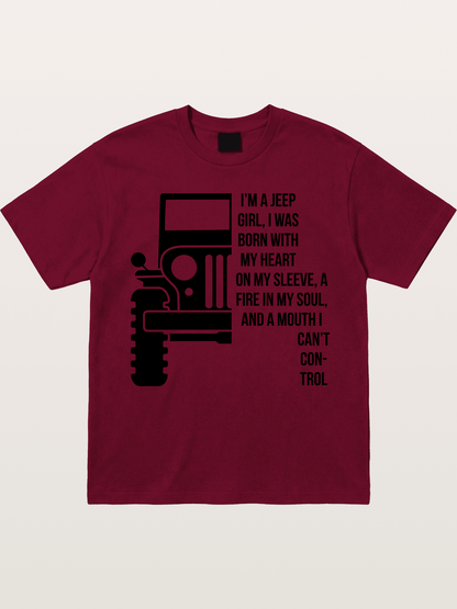 Jeep Girl Gildan T-shirt