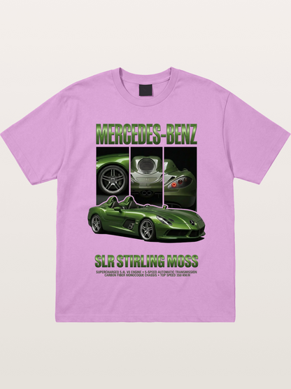 Mercedes SLR Stirling Moss Art Gildan T-shirt
