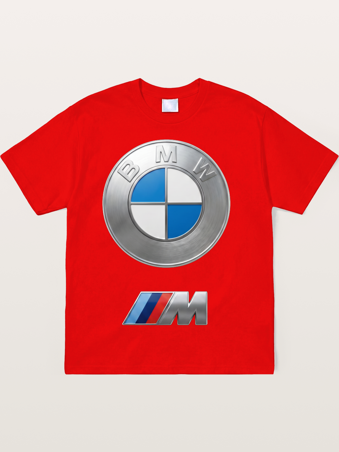 BMW M Series Metal Emblem Soft-Stay T-shirt