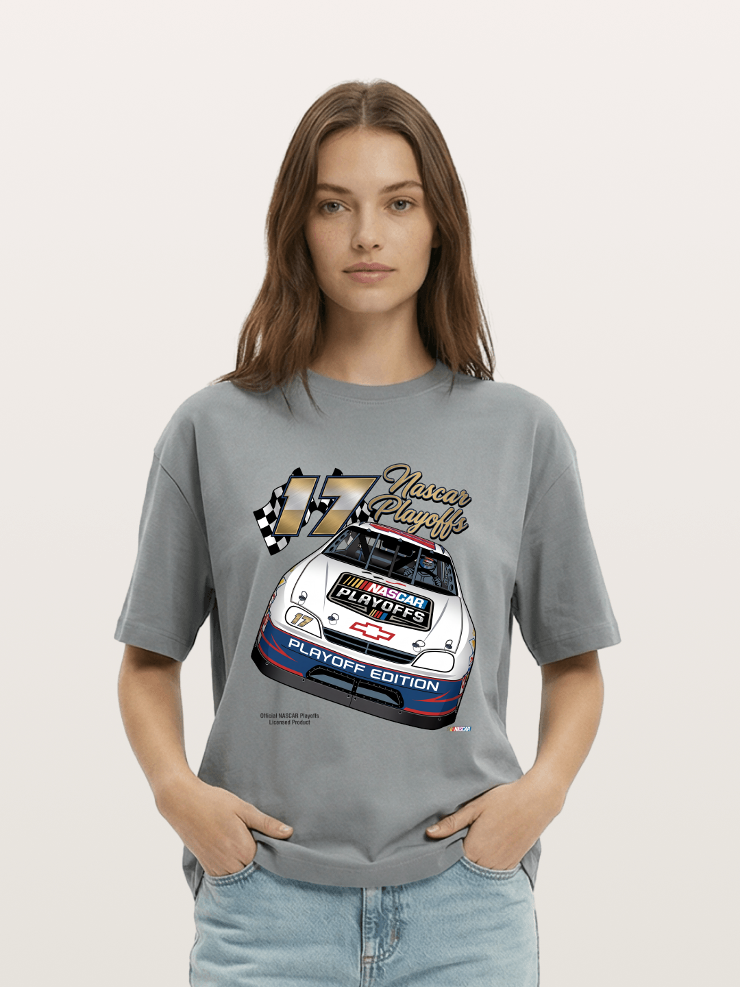 17 Playoff Edition Race Car Gildan T-shirt