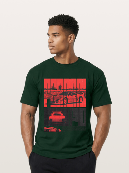 Red F40 Gildan T-shirt