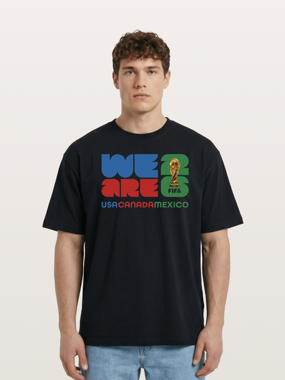 We Are 2026 World Cup Graphic Cotton T-shirt