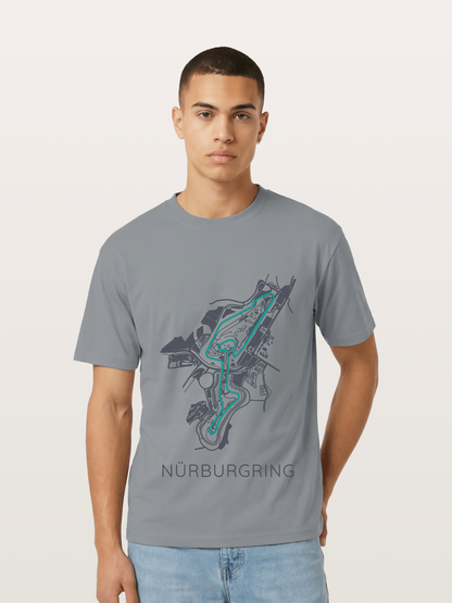 Nu?rburgring Track Diagram Gildan T-shirt
