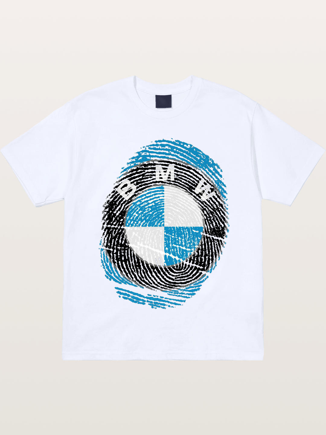 BMW Fingerprint Emblem Gildan T-shirt