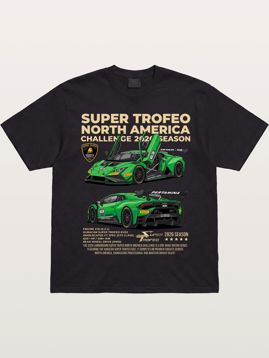 Lamborghini Huracan Super Trofeo Views Gildan T-shirt