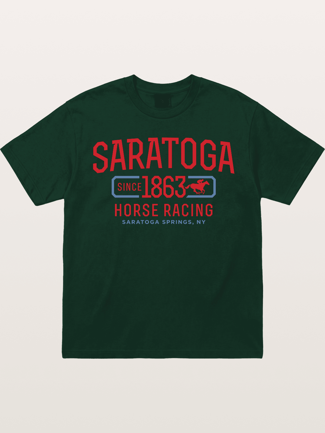 Saratoga Horse Racing Since 1863 Gildan T-shirt