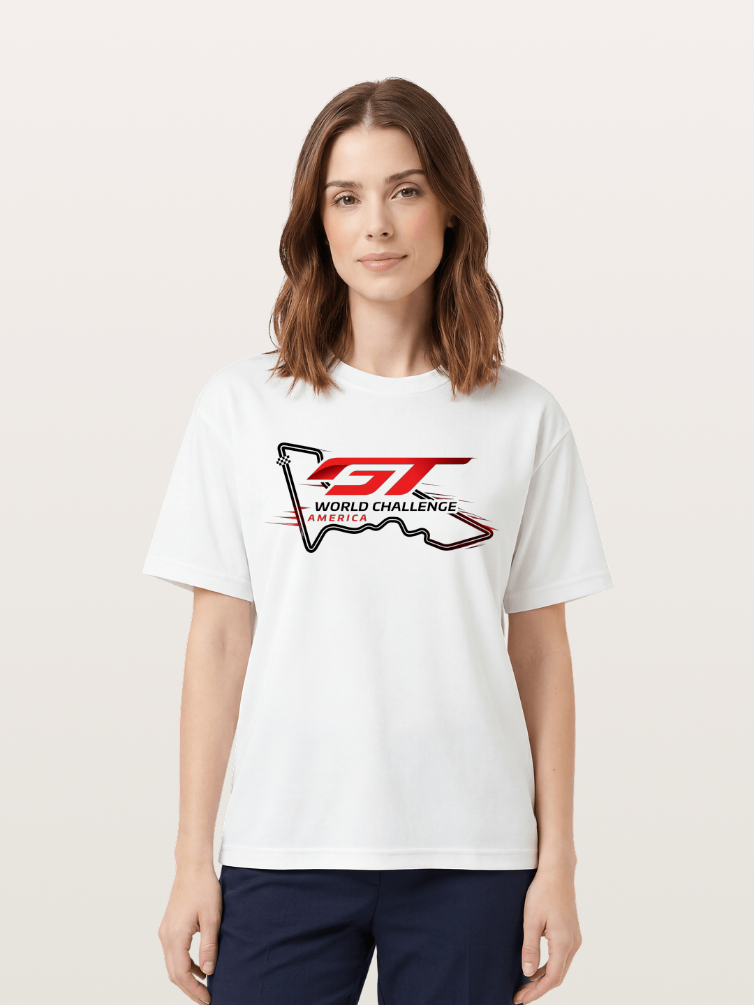 GT World Challenge Track Logo Cotton T-shirt