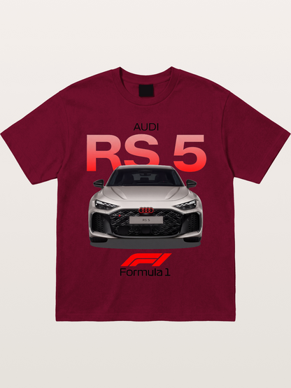 Audi RS5 F1 Inspired Poster Gildan T-shirt